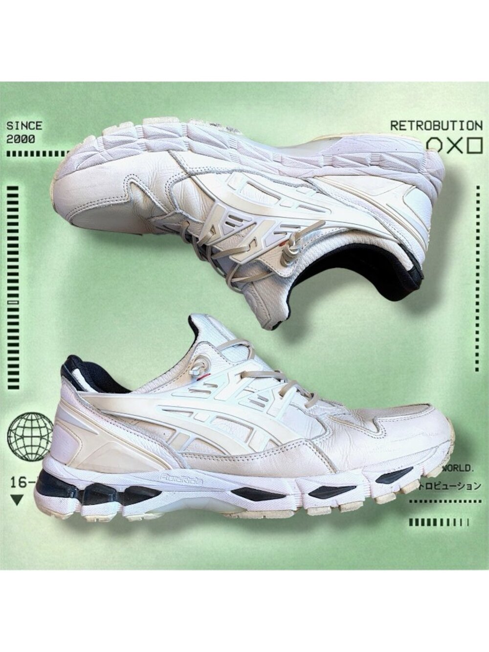 ASICS Gel Kayano 21 Monozukuri Sneakers Shoes Cream Size 11 US